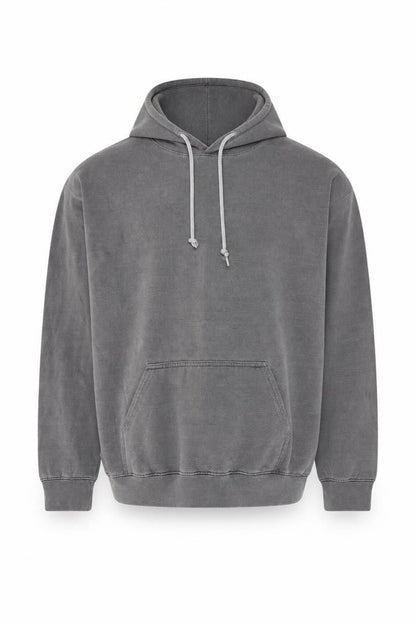 Mens UK Size S Boohoo Grey Pullover Hoodie