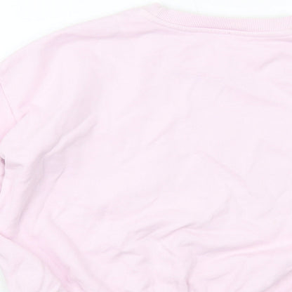 John Lewis Girls Purple Cotton Pullover Sweatshirt Size 8 Years Pullover