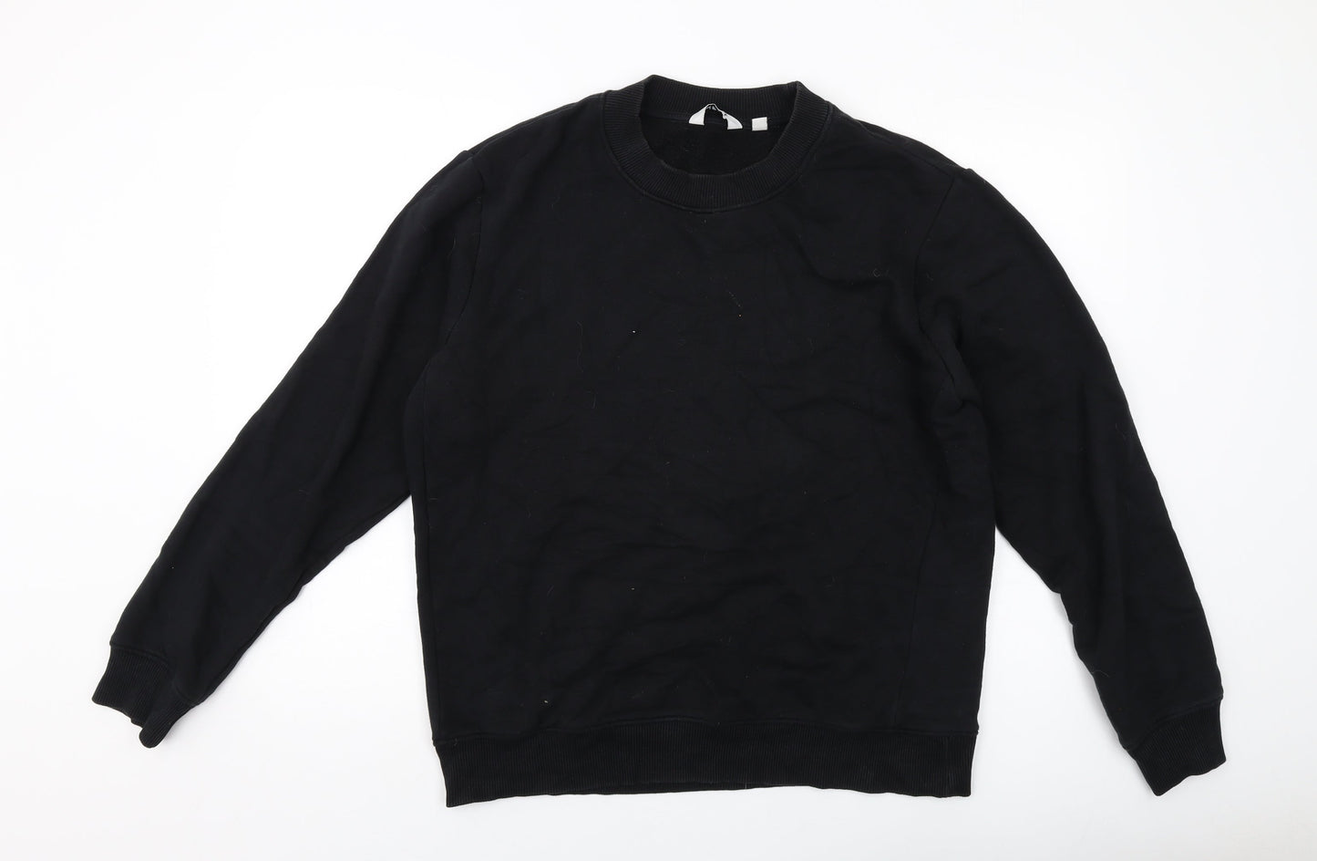 Mens UK Size M NEXT Black Pullover Sweatshirt