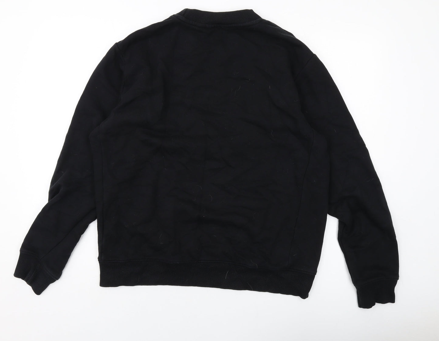 Mens UK Size M NEXT Black Pullover Sweatshirt