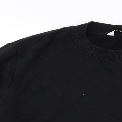 Mens UK Size M NEXT Black Pullover Sweatshirt