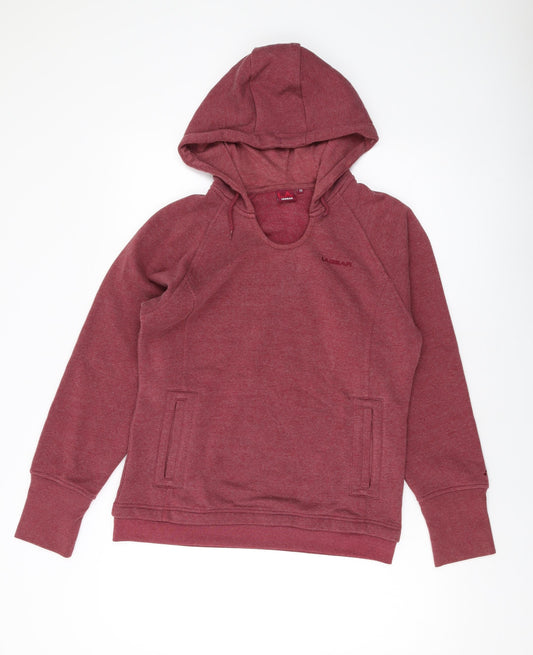 Womens UK Size 10 LA Gear Red Pullover Hoodie