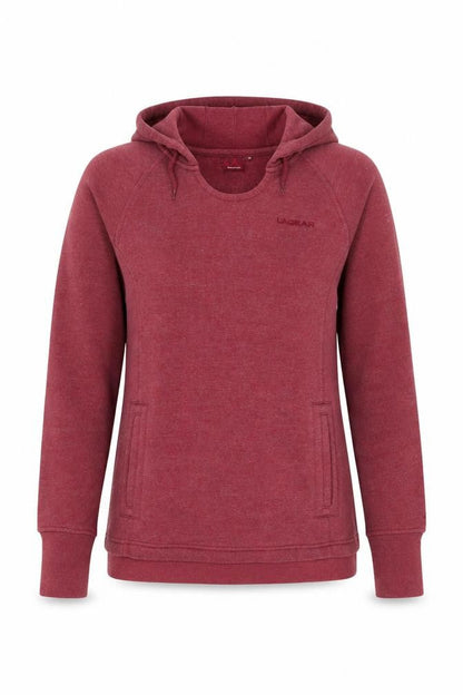 Womens UK Size 10 LA Gear Red Pullover Hoodie