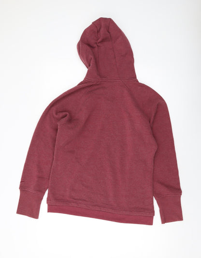 Womens UK Size 10 LA Gear Red Pullover Hoodie