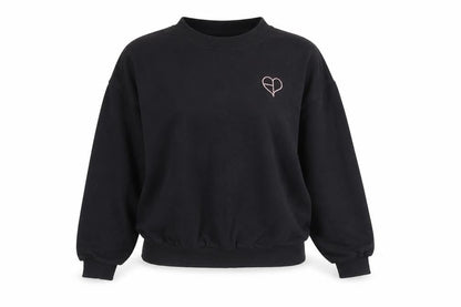 Womens UK Size M H&M Black Pullover Sweatshirt