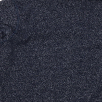 Selected Mens Blue Cotton Pullover Sweatshirt Size M