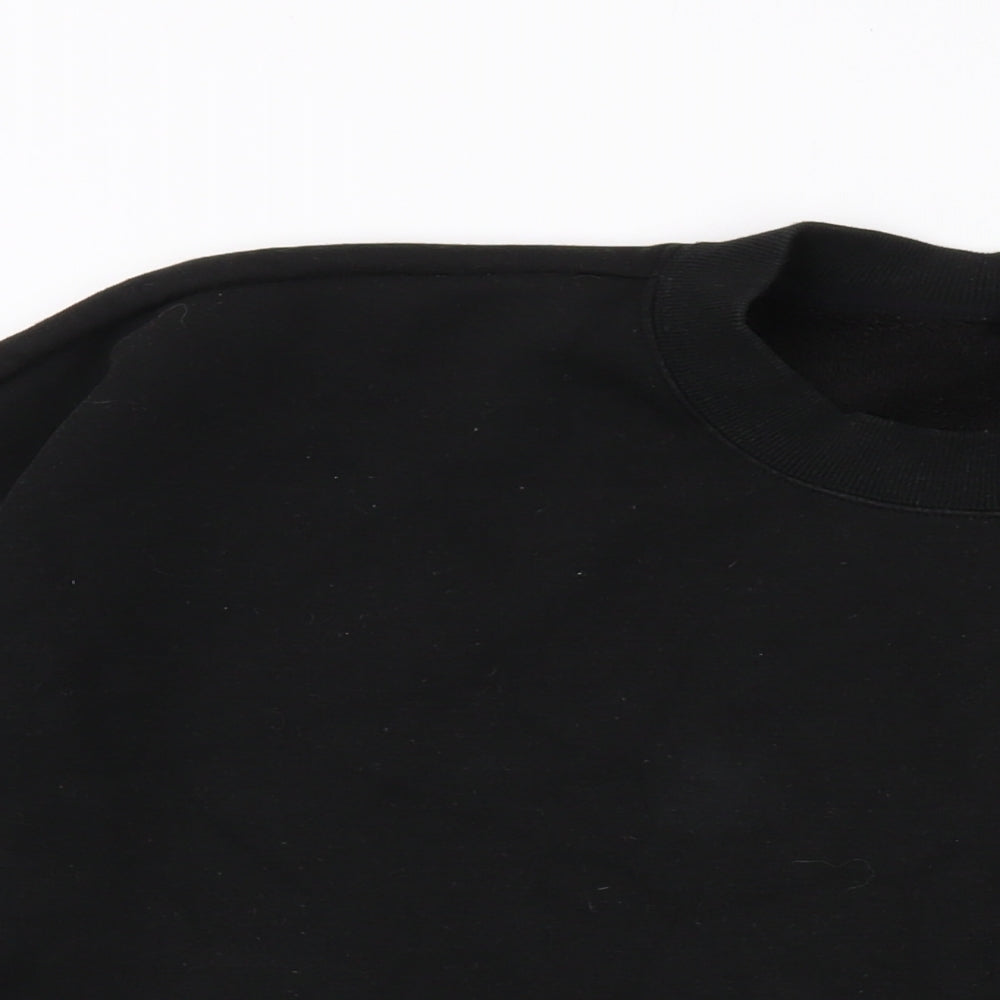 Mens UK Size 2XL Kirkland Black Pullover Sweatshirt