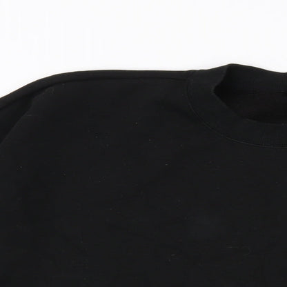 Mens UK Size 2XL Kirkland Black Pullover Sweatshirt