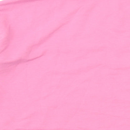 New Look Womens Pink Polyester Pullover Sweatshirt Size 12 Pullover