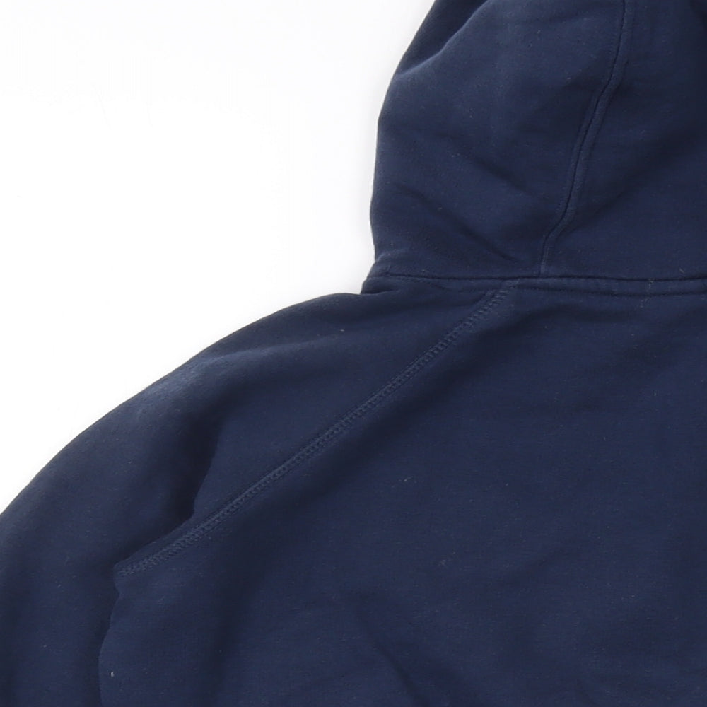 ellesse Womens Blue Cotton Pullover Hoodie Size 6 Pullover