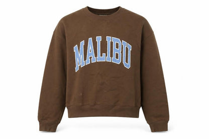 Womens UK Size S Pull&Bear Brown Pullover Sweatshirt