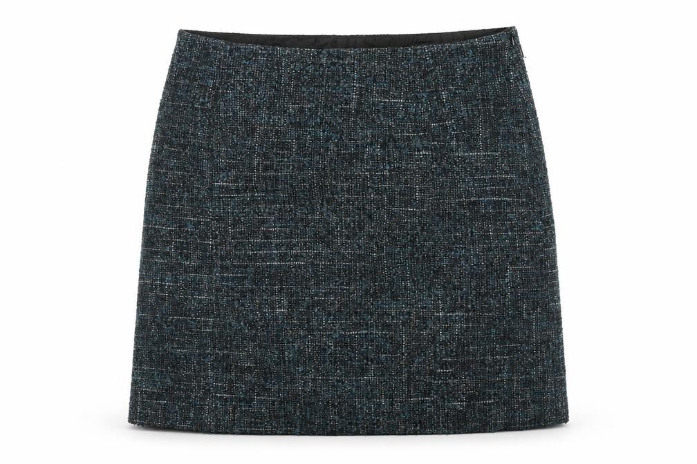 Womens UK Size 14 John Lewis A-Line Tweed Skirt