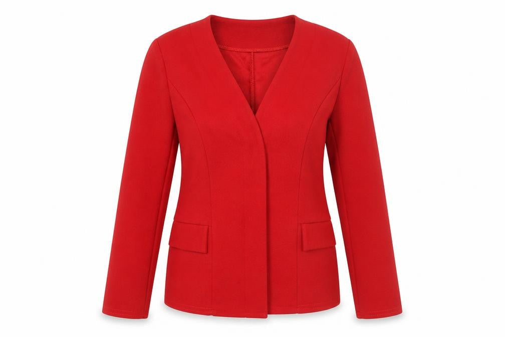 Womens UK Size 12 Boohoo Red Jacket