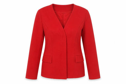 Womens UK Size 12 Boohoo Red Jacket