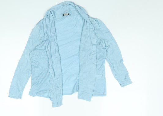 Womens UK Size S Minuet Blue Cardigan Jumper