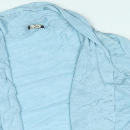 Womens UK Size S Minuet Blue Cardigan Jumper