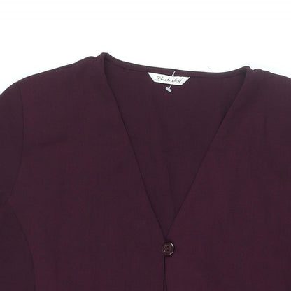 Womens UK Size 20 Berkertex Purple Jacket