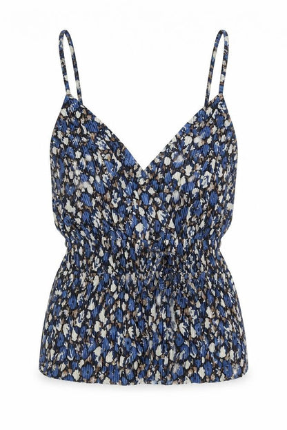 Womens UK Size M Pull&Bear Blue Camisole Blouse