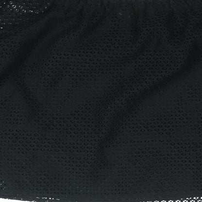 Maje Womens Black Polyester Basic Blouse Size 6 Round Neck
