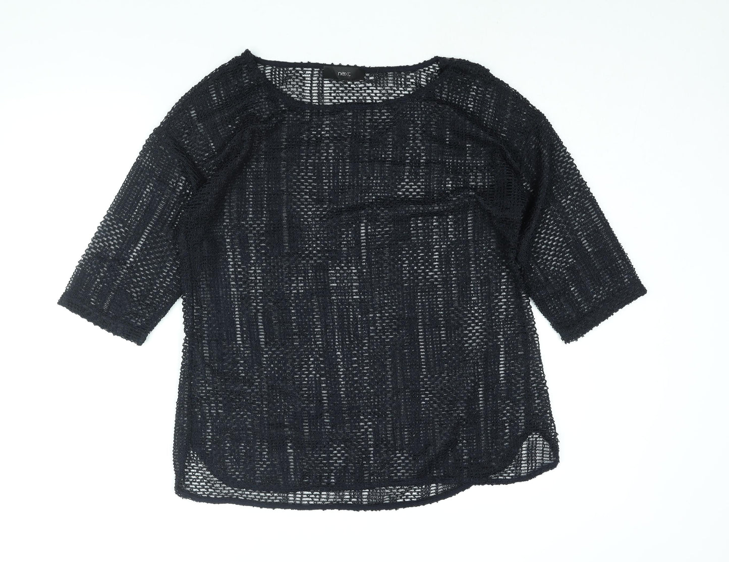 Womens UK Size 16 NEXT Blue Basic Blouse