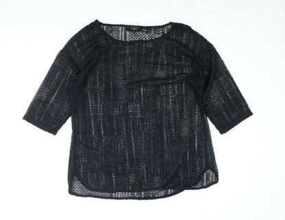 Womens UK Size 16 NEXT Blue Basic Blouse