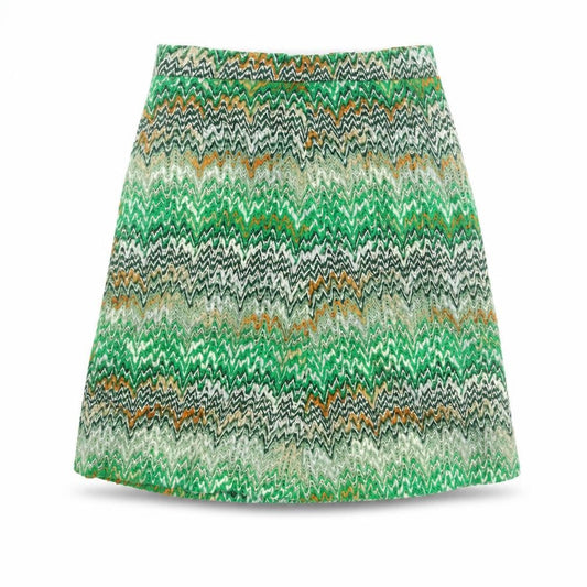 Womens UK Size 12 Country Casuals A-Line Knit Skirt