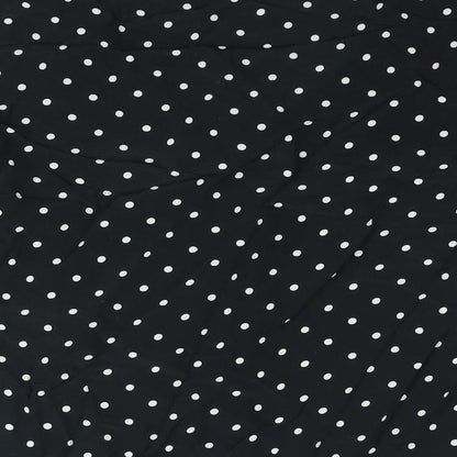 Womens UK Size 12 Editor's Cut Black Basic Blouse
