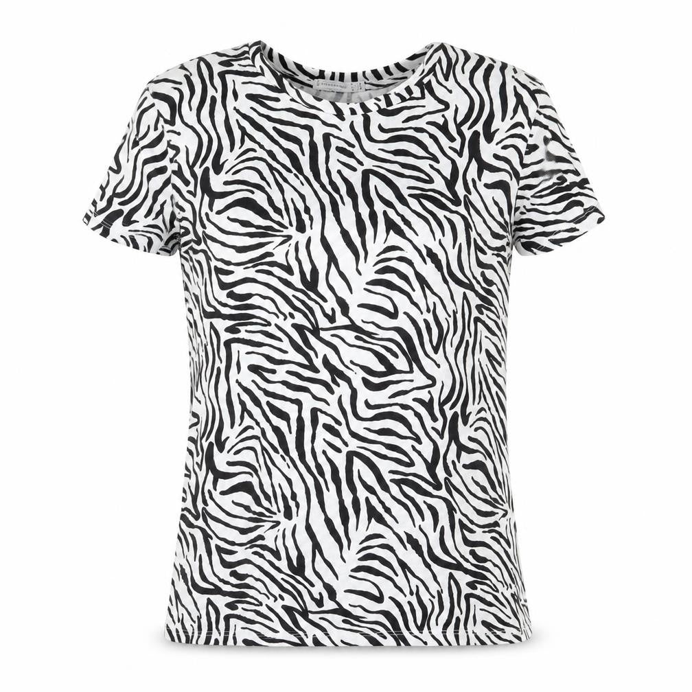 Womens UK Size S Stradivarius White Basic T-Shirt