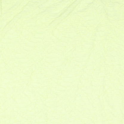 Womens UK Size 16 Per Una Yellow Basic Blouse