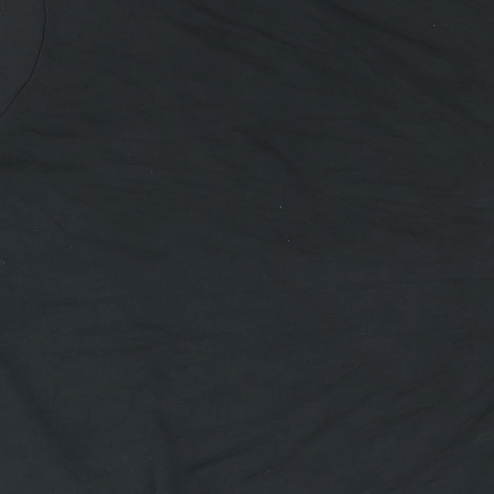 Womens UK Size 14 Very Black Basic Blouse
