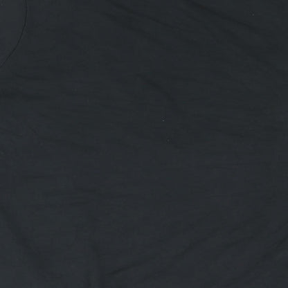 Womens UK Size 14 Very Black Basic Blouse