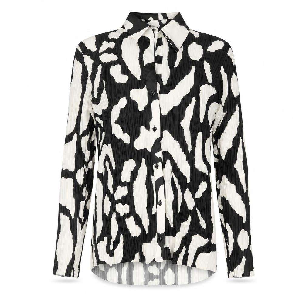 Womens UK Size 8 Missguided Black Basic Button-Up