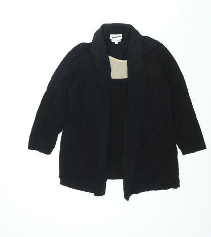 Womens UK Size 14 NEXT Black Cardigan Jumper