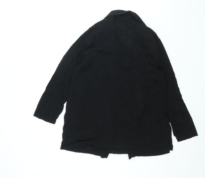 Womens UK Size 14 NEXT Black Cardigan Jumper