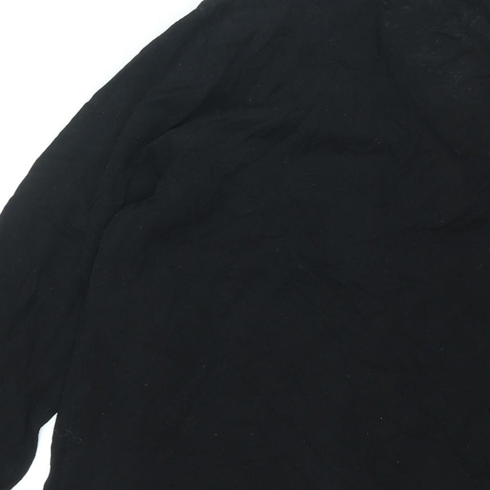 Womens UK Size 14 NEXT Black Cardigan Jumper