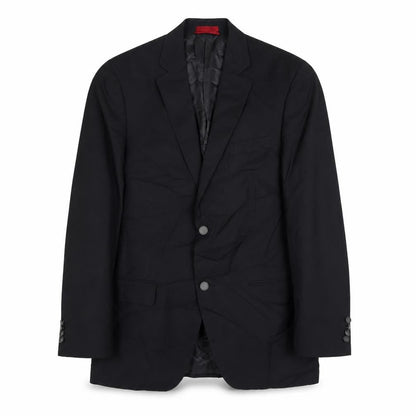 Alfani Mens Black Wool Jacket Suit Jacket Size 38 Regular