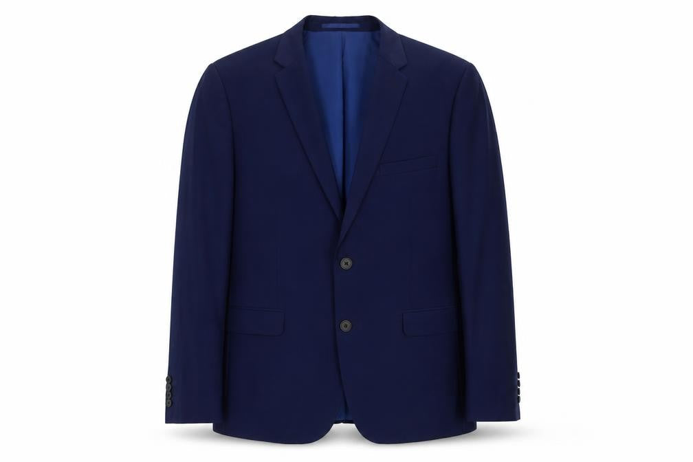 Mens UK Size 44 Burton Regular Blue Suit Jacket