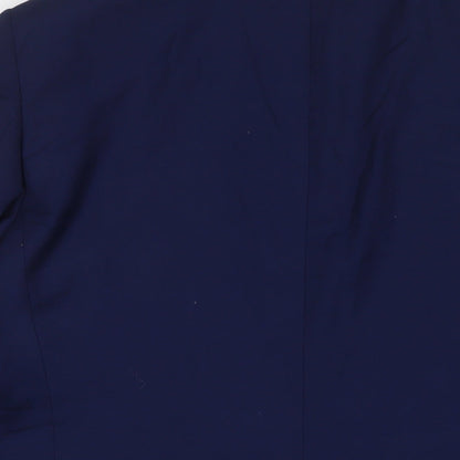 Mens UK Size 44 Burton Regular Blue Suit Jacket
