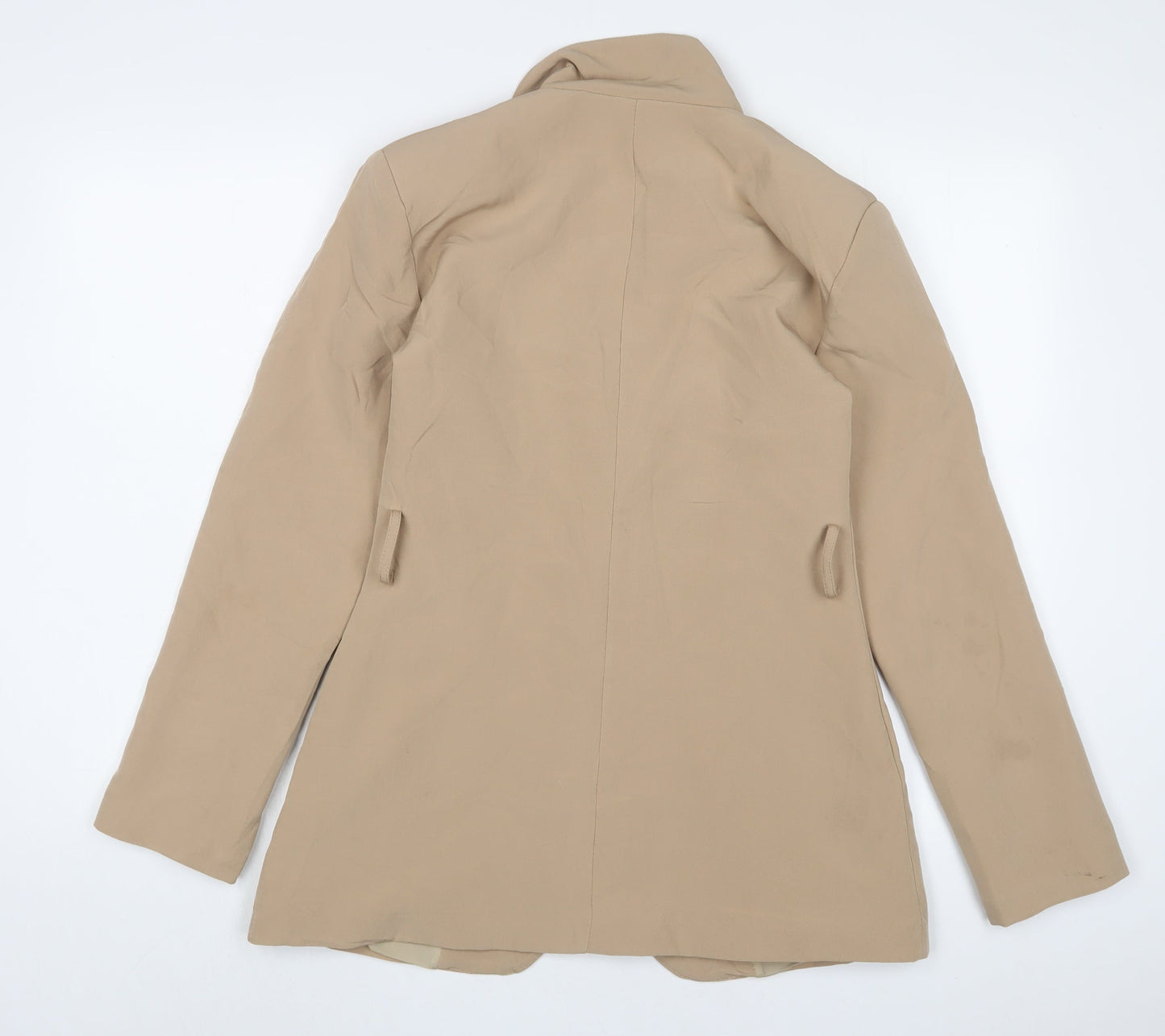 Womens UK Size 10 Boohoo Beige Jacket