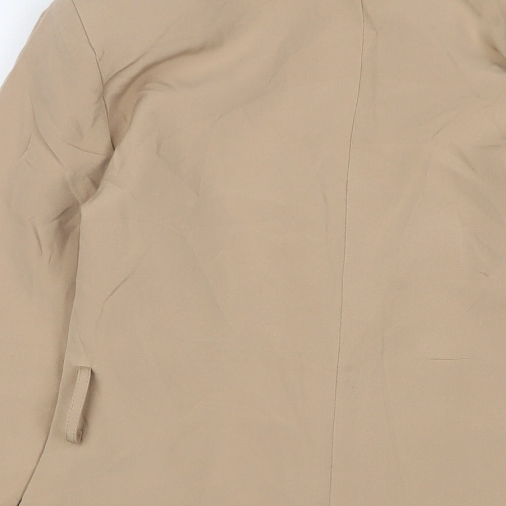 Womens UK Size 10 Boohoo Beige Jacket