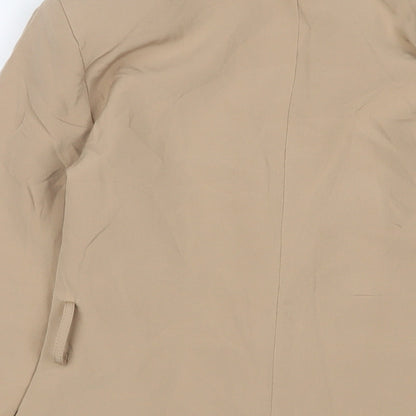 Womens UK Size 10 Boohoo Beige Jacket
