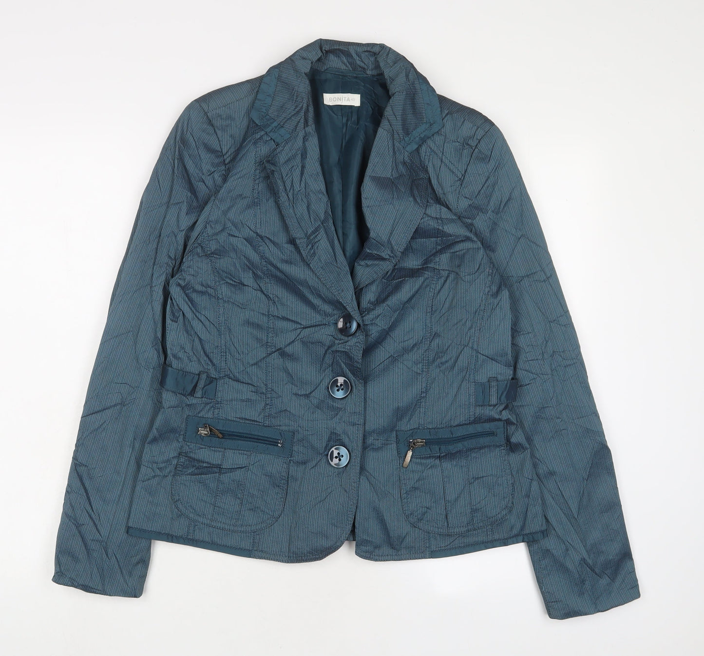 Womens UK Size 12 Bonita Blue Jacket