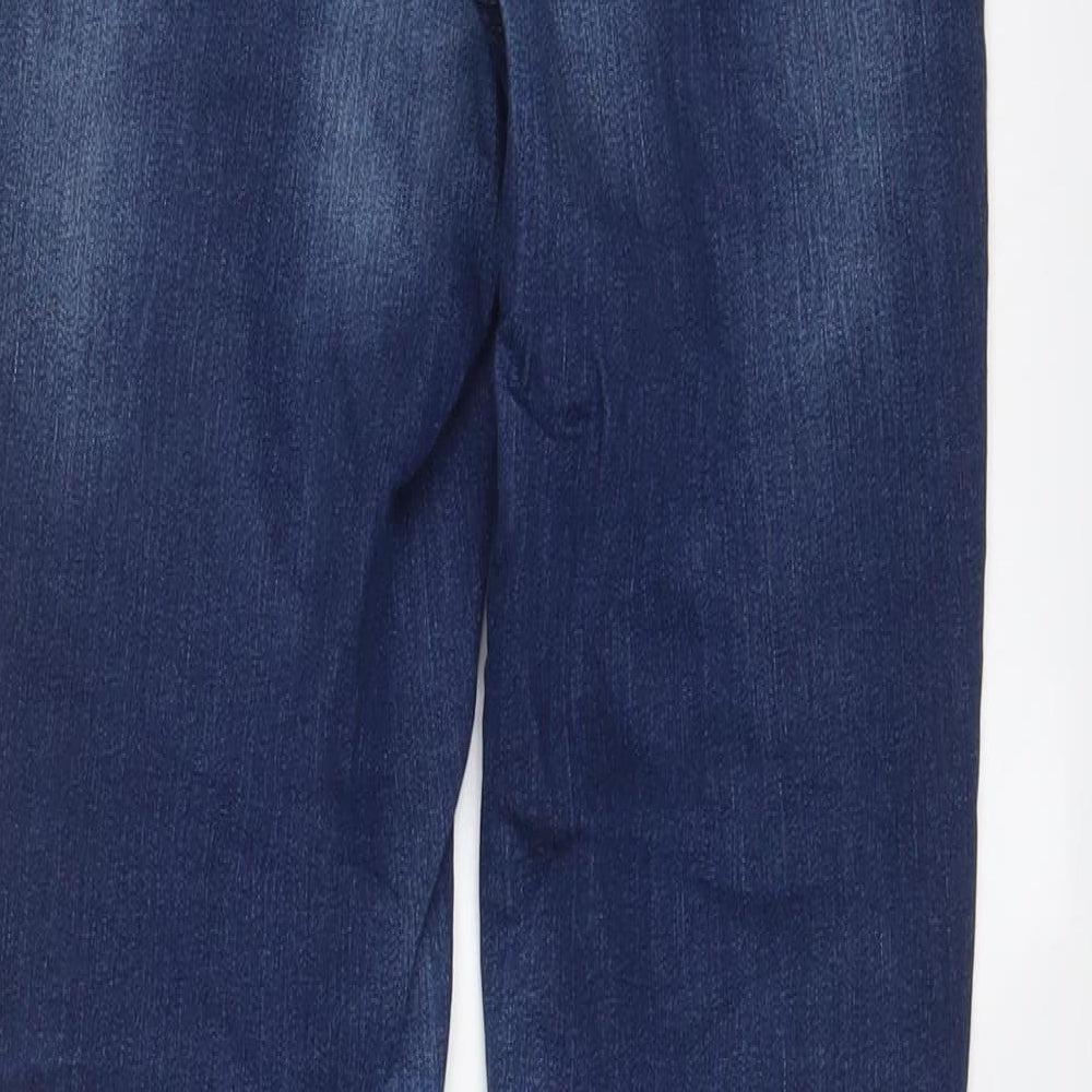 Womens UK Size 8 Marks and Spencer Regular Fit Skinny Blue Jeans