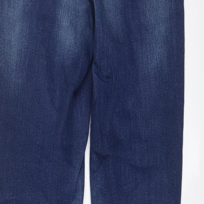 Womens UK Size 8 Marks and Spencer Regular Fit Skinny Blue Jeans