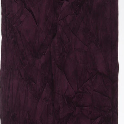 Womens UK Size 8 Marks and Spencer Regular Fit  Purple Trousers