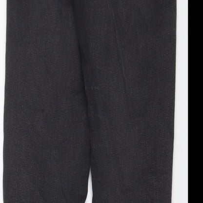 Topshop Womens Grey Cotton Skinny Jeans Size 28 in L32 in Regular Zip