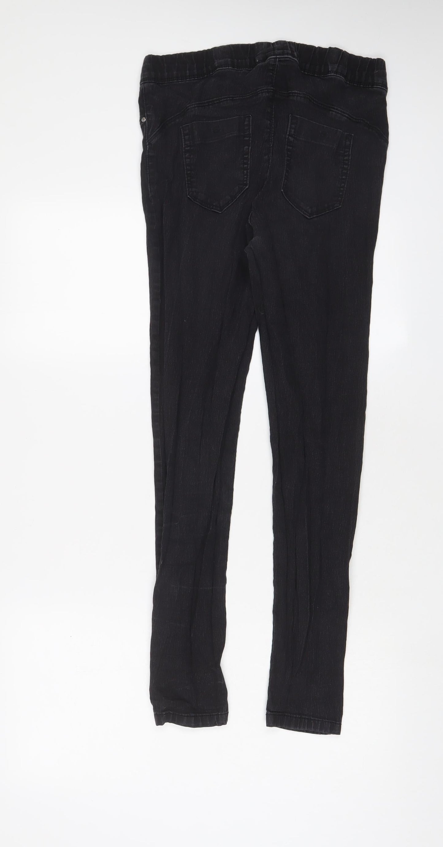 Denim & Co. Womens Blue Cotton Jegging Jeans Size 14 L28 in Regular