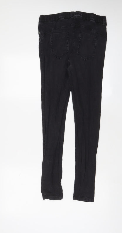 Denim & Co. Womens Blue Cotton Jegging Jeans Size 14 L28 in Regular