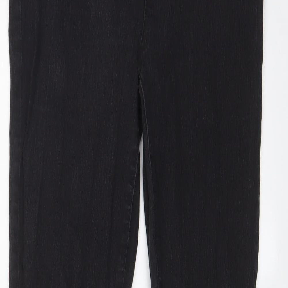 Denim & Co. Womens Blue Cotton Jegging Jeans Size 14 L28 in Regular