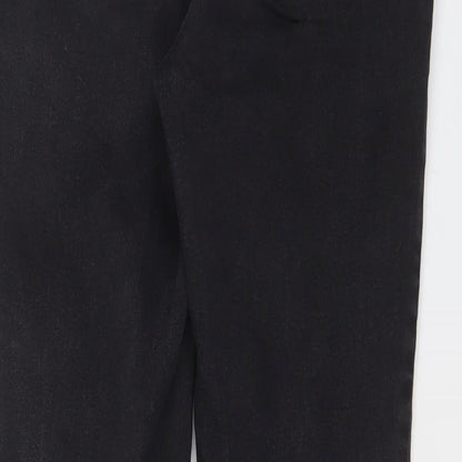 Denim & Co. Womens Black Cotton Skinny Jeans Size 10 L29 in Regular Zip